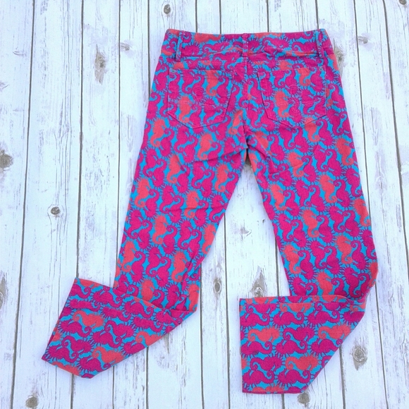 Lilly Pulitzer worth straight jeans hold ur horses - Picture 2 of 8